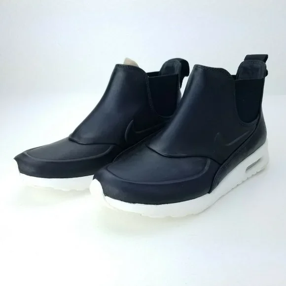 Nike Air Max Thea Mid Boot Black White 859550 001 Women's Sizes 5-10 - Picture 2 of 9